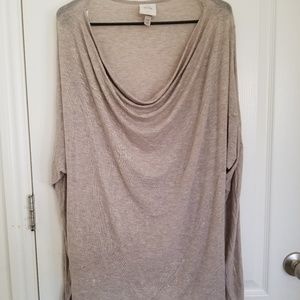 Gold Flecked Winged Shirt